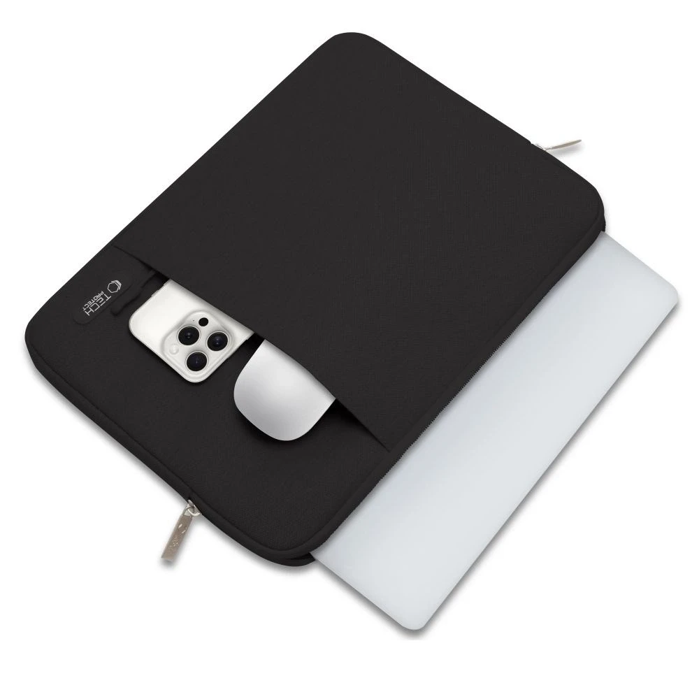 Tech Protect Tech-Protech Sleevy Nešiojamas kompiuteris 13-14 dėklas kompiuteriui juodos spalvos