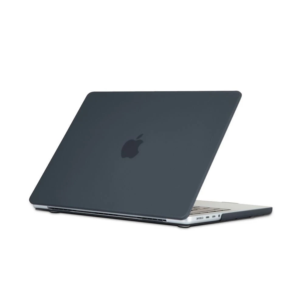 Tech-Protect SmartShell dėklas Apple MacBook Pro 14" M1 / ​​M2 / M3 2021-2023 – matinės juodos spalvos