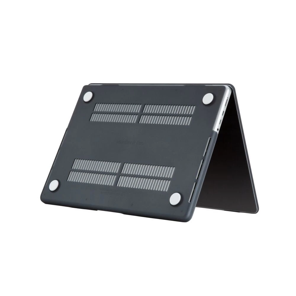 Tech-Protect SmartShell dėklas Apple MacBook Pro 14" M1 / ​​M2 / M3 2021-2023 – matinės juodos spalvos