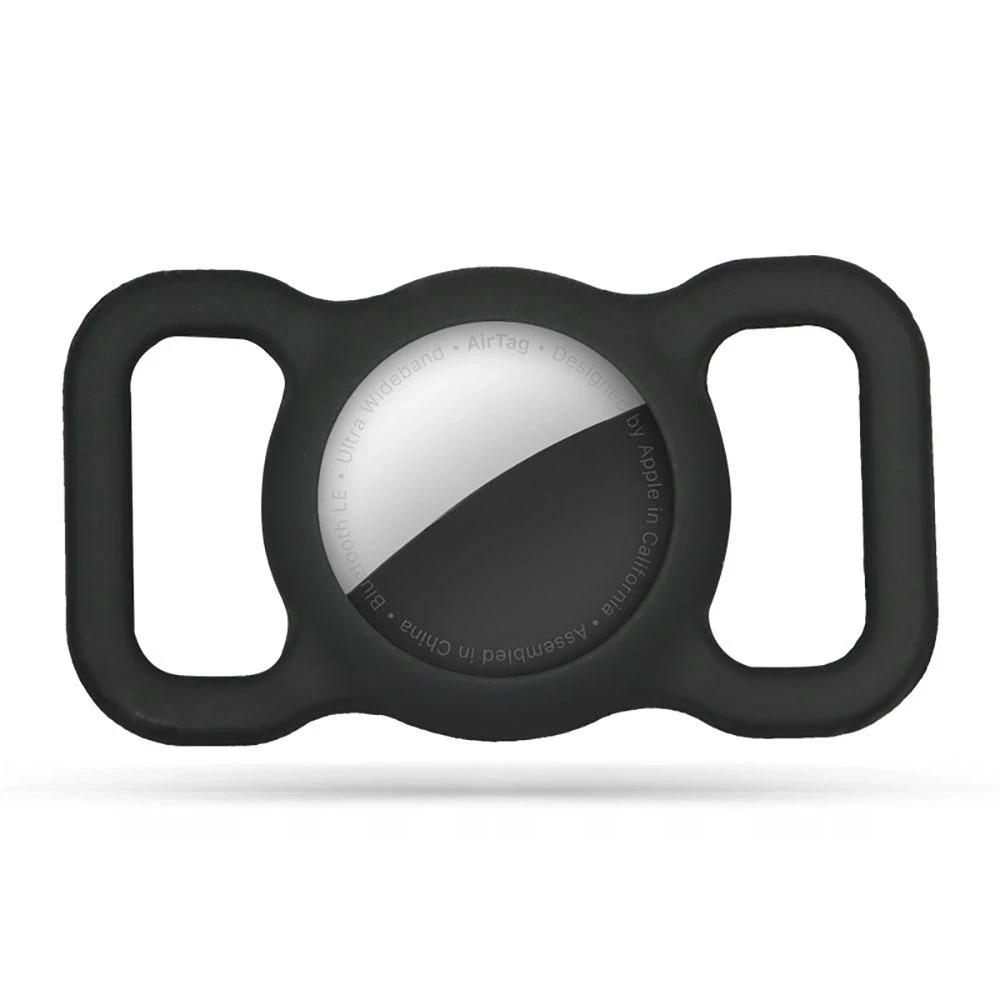 Dėklas Tech-Protect Smooth Apple AirTag – juodos spalvos