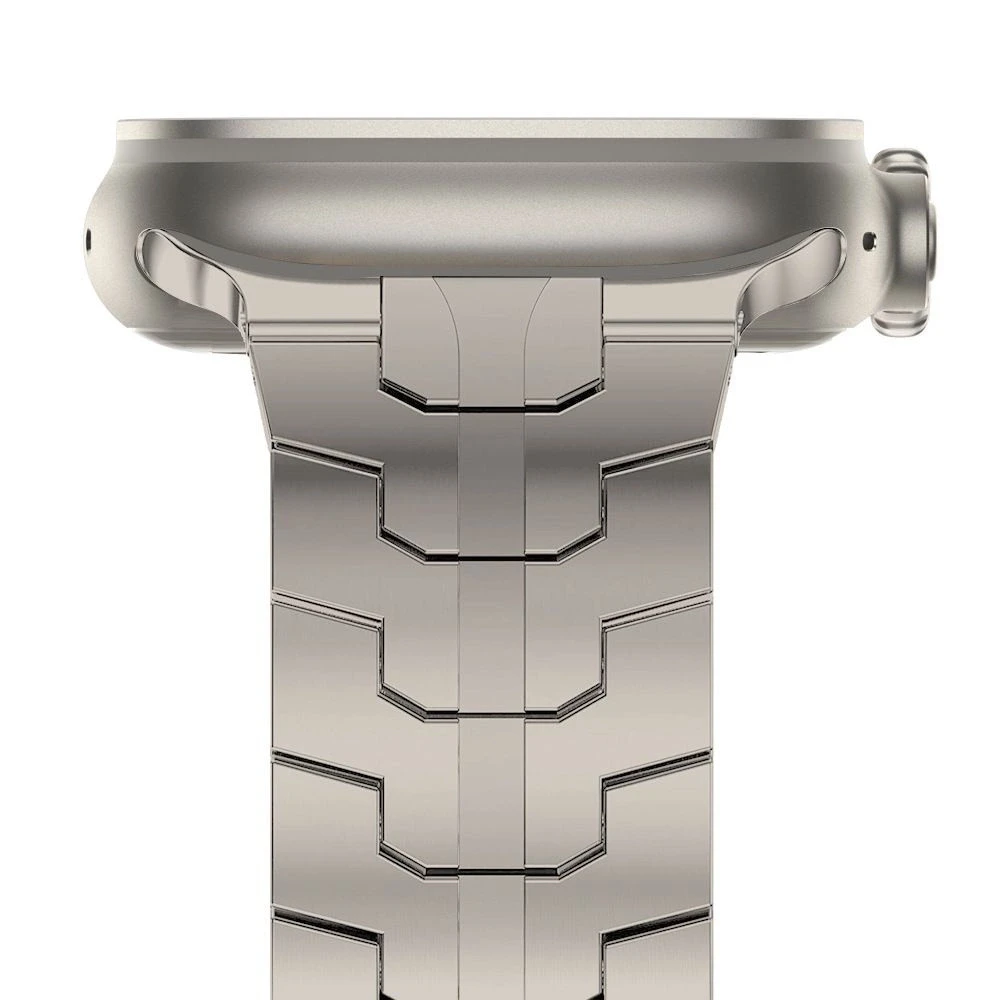 Apyrankė laikrodžiui Apple Watch 4 / 5 / 6 / 7 / 8 / 9 / SE / Ultra 1 / 2 (42 / 44 / 45 / 49 mm) Tech-Protect Stainless TItanium