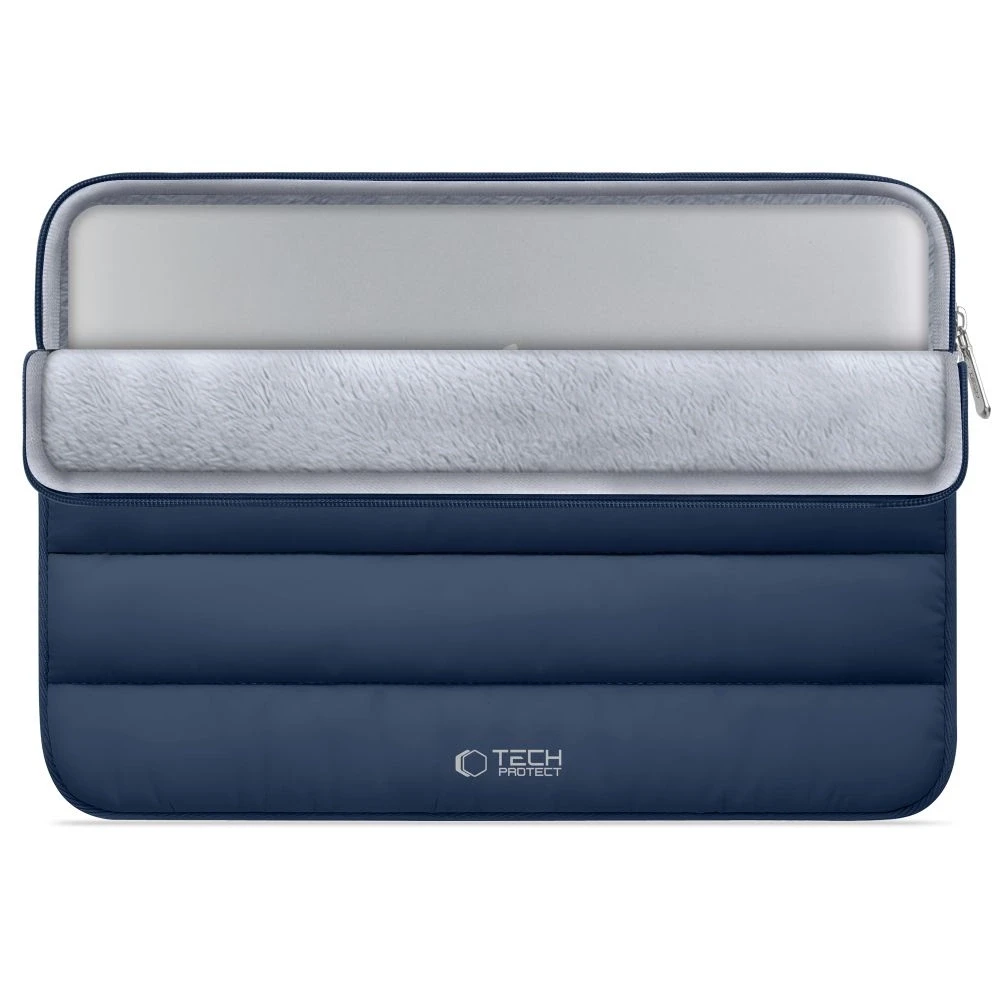 Tech Protect Tech-Protett Fluffy Nešiojamas kompiuteris Bag 13-14 - Navy Mėlyna