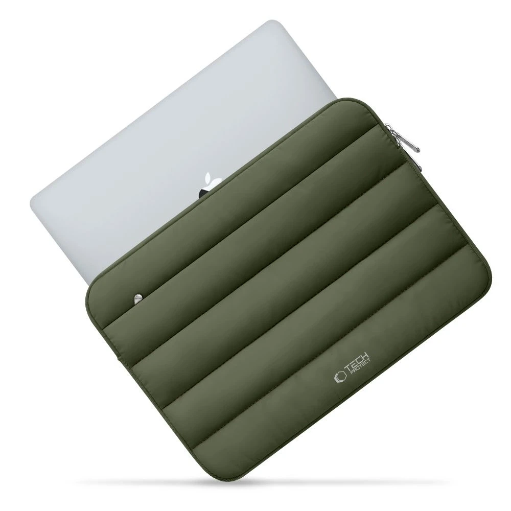 Tech Protect Tech-Protett Fluffy Nešiojamas kompiuteris Bag 15-16 - Žalias