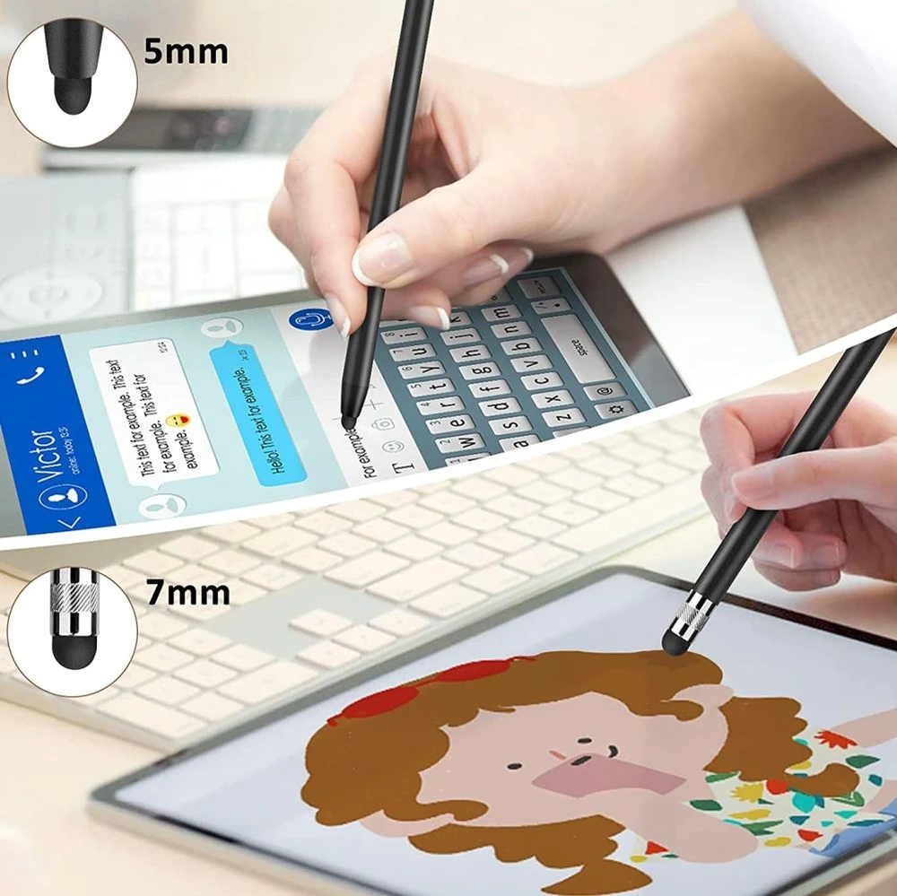 Tech-Protect Touch Stylus – sidabrinės spalvos