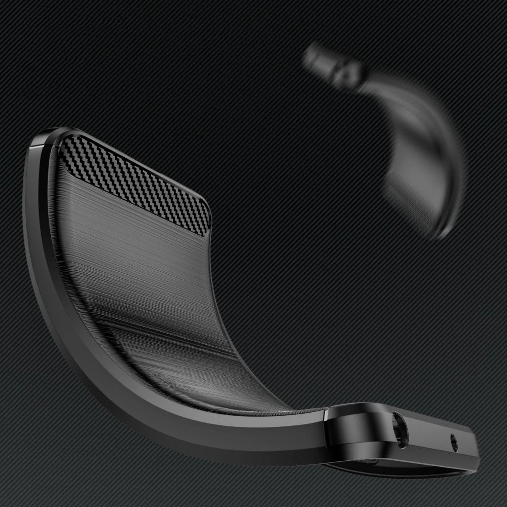 Samsung Galaxy XCover 7 Tech-Protect TPU Carbon dėklas telefonui juodos spalvos