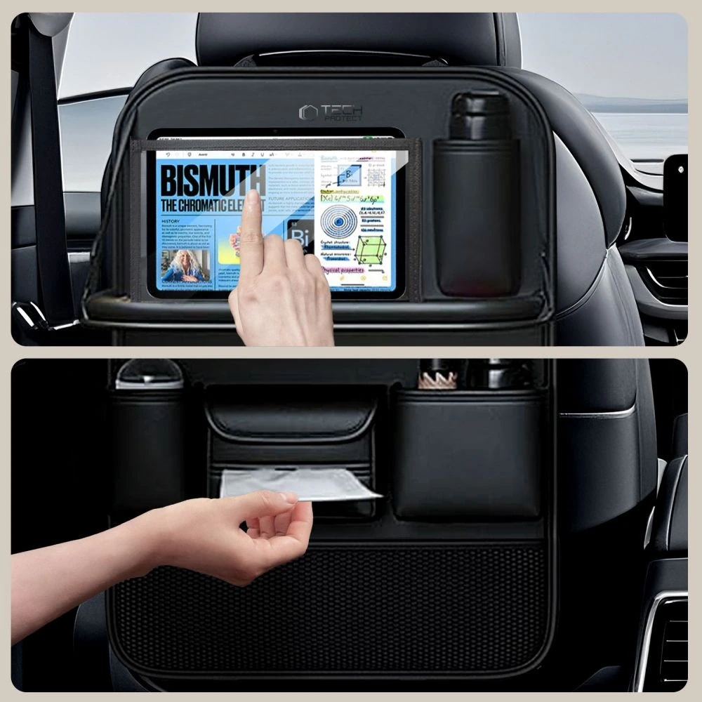 Tech-Protect UCA100 Car Organizer - Juodas