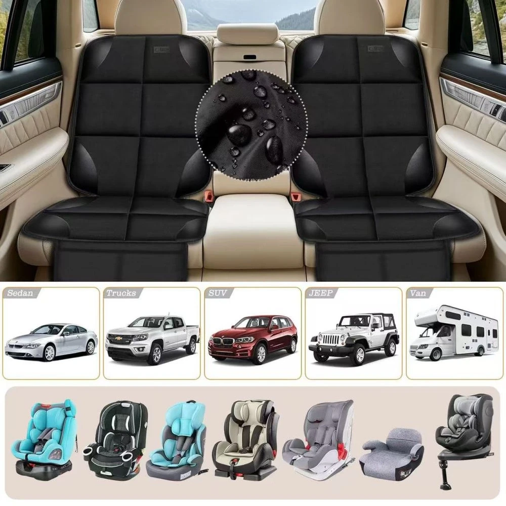 Tech-Protect UCA200 Atsparus vandeniui Car Cover - Juodas