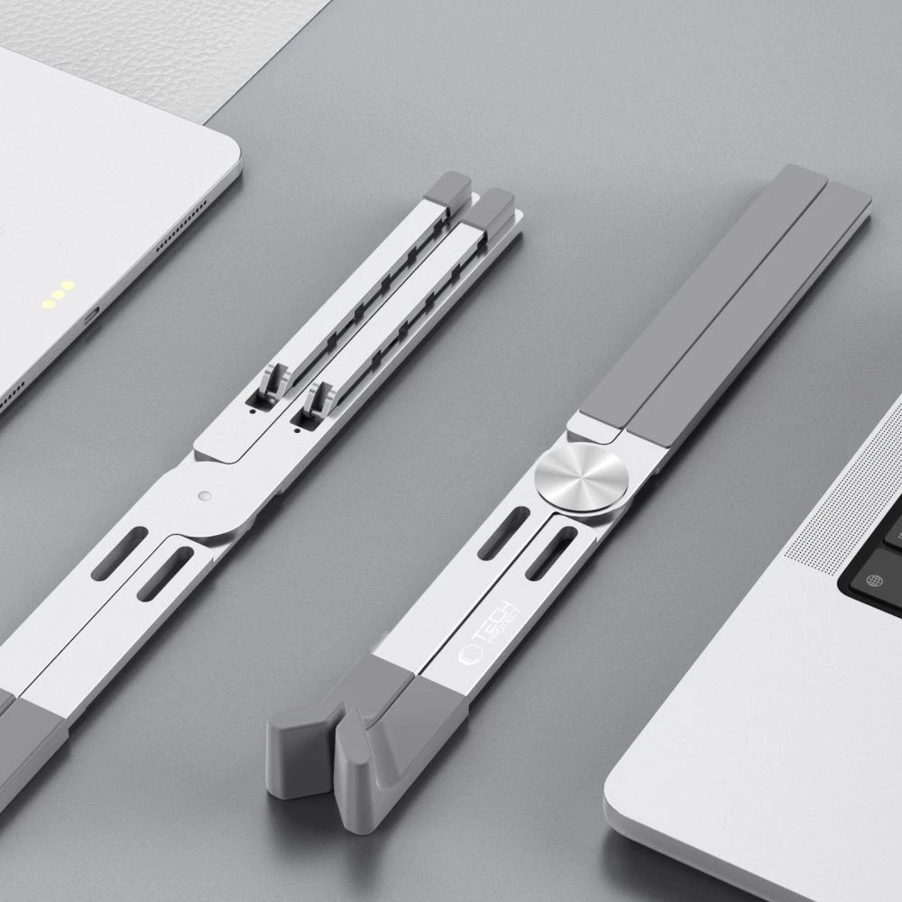 Tech-Protect ULS300 laptop stovas – sidabrinės spalvos
