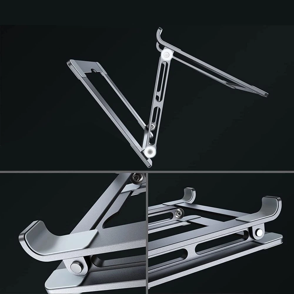 TECH-PROTECT PRODESK UNIVERSAL LAPTOP STAND Sidabrinis