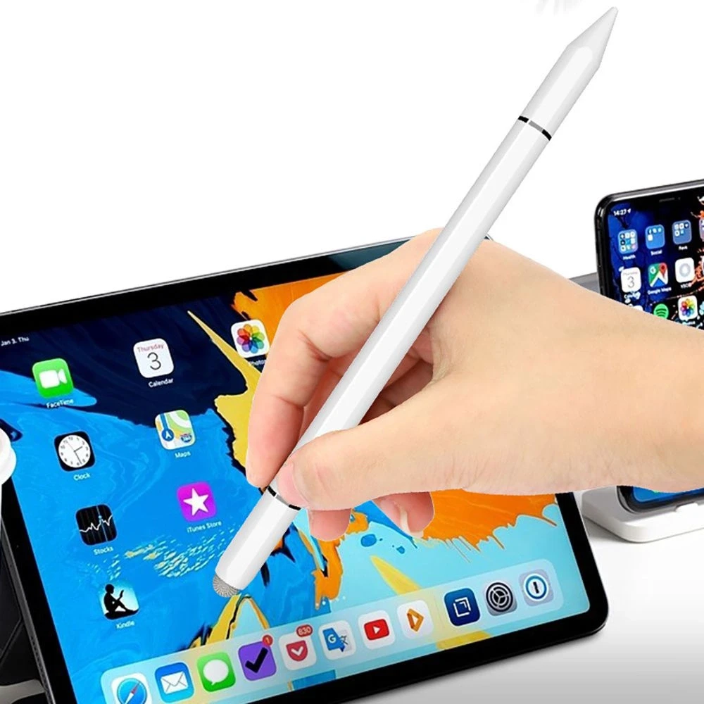 Tech-Protect USP200 3-TIP Stylus Passive Pen – baltos spalvos