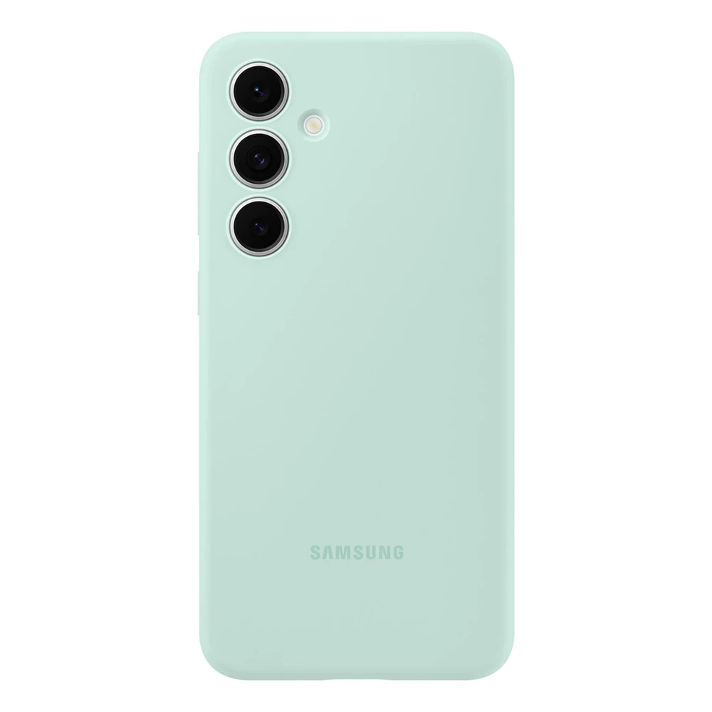 Telefono dėklas Samsung Galaxy S24 FE Smart View, mėtinis