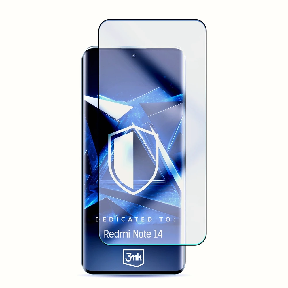 3Mk apsauga Redmi Note 14 5G - 3mk HardGlass Max Lite Juodas