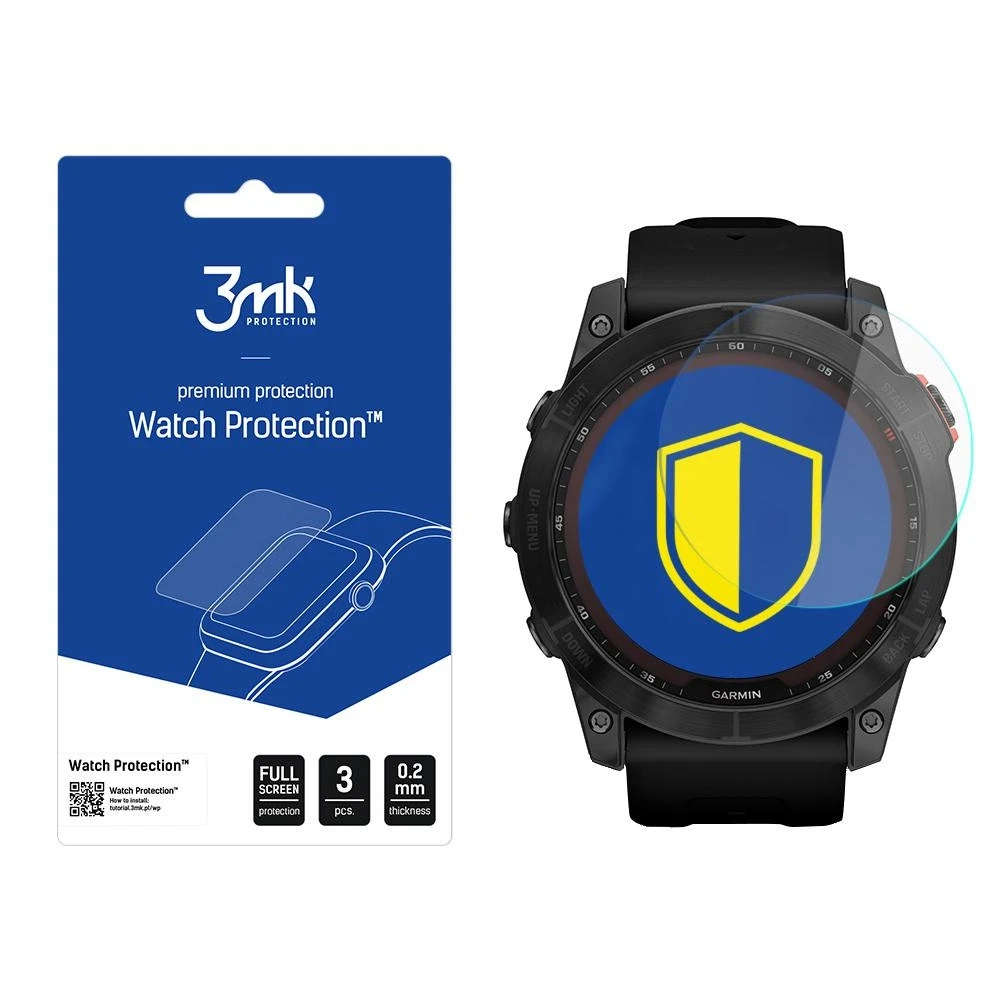 Apsauginė ekrano plėvelė išmaniojo laikrodžio Garmin Fenix 7X