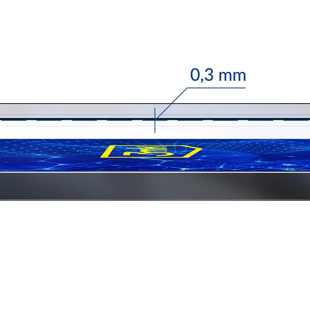 LCD apsauginis stikliukas 3mk Hard Glass Max Lite Apple iPhone 14 Pro juodas