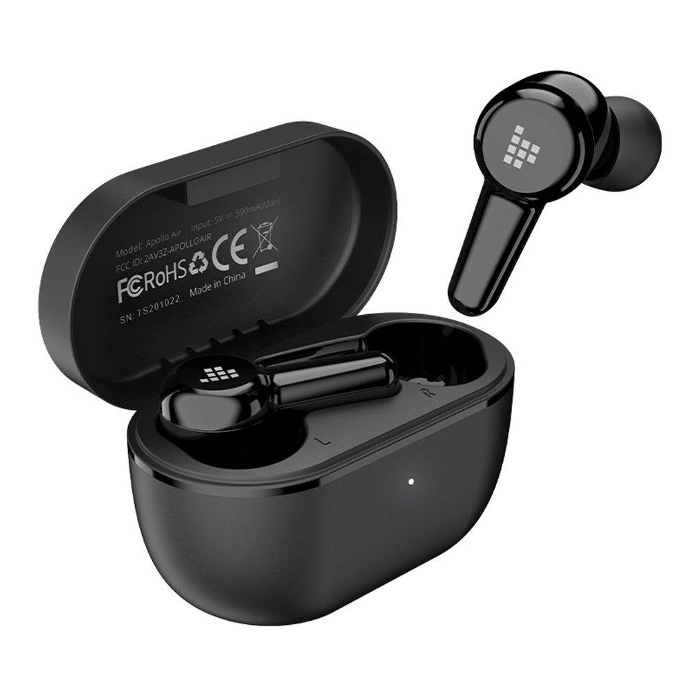 Tronsmart Apollo Air TWS Bluetooth 5.2 belaidės ausinės ausinės vandeniui  atsparios juodos spalvos (372358) | Varle.lt