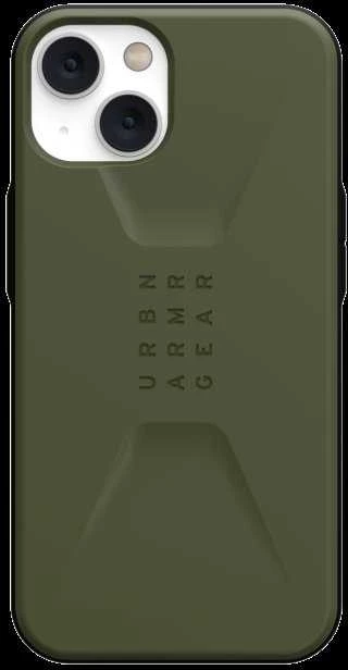 UAG Urban Armor Gear dėklas CIVILIAN, skirtas IPHONE 14 Plus, žalias