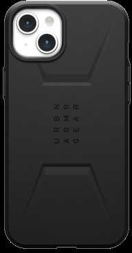 Urban Armor Gear UAG Civilian MagSafe Apple iPhone 15 Plus - dėklas telefonui juodos spalvos