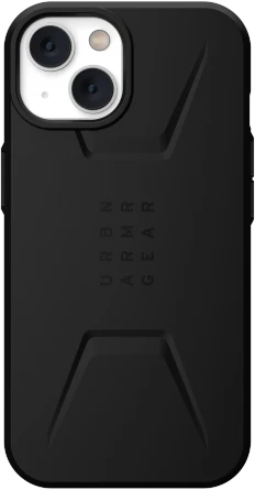 UAG Urban Armor Gear dėklas CIVILIAN, suderinamas su „MagSafe“, skirtas IPHONE 14 Plus, juodas