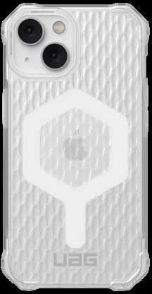 Urban Armor Gear UAG Urban Armor Pavarų dėklas ESSENTIAL ARMOR suderinamas su MagSafe, skirtas IPHONE 14 Plus matiniam ledui
