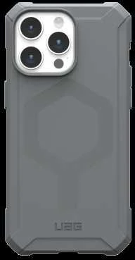 Urban Armor Gear UAG Essential Armor MagSafe dėklas iPhone 15 Pro Max - sidabrinis