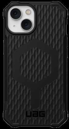 UAG Urban Armor Gear dėklas ESSENTIAL ARMOR suderinamas su MagSafe, skirtas IPHONE 14 Plus juodas