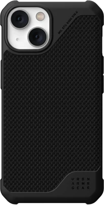 UAG Urban Armor Gear dėklas METROPOLIS LT suderinamas su MagSafe, skirtas IPHONE 14 Plus kevlar juodas