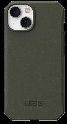 UAG Urban Armor Gear dėklas BIODEGRADABLE OUTBACK, skirtas IPHONE 14 Plus žalias