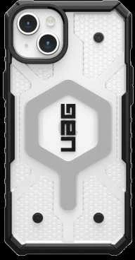 Dėklas Urban Armor Gear „UAG Pathfinder Magsafe“, skirtas „iPhone 15 Plus“ (ledo spalvos)