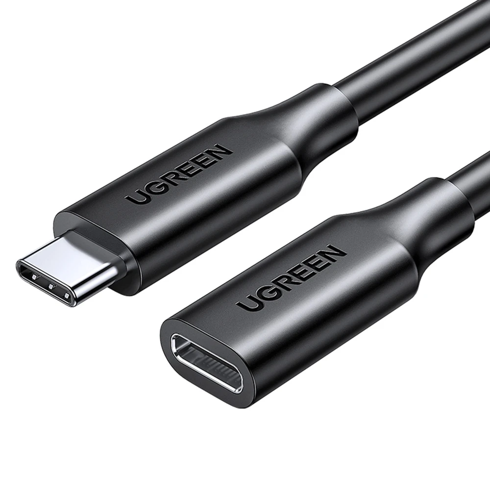 UGREEN USB-C 3.1 Gen2 lizdas - USB-C kištukas laidas 1m