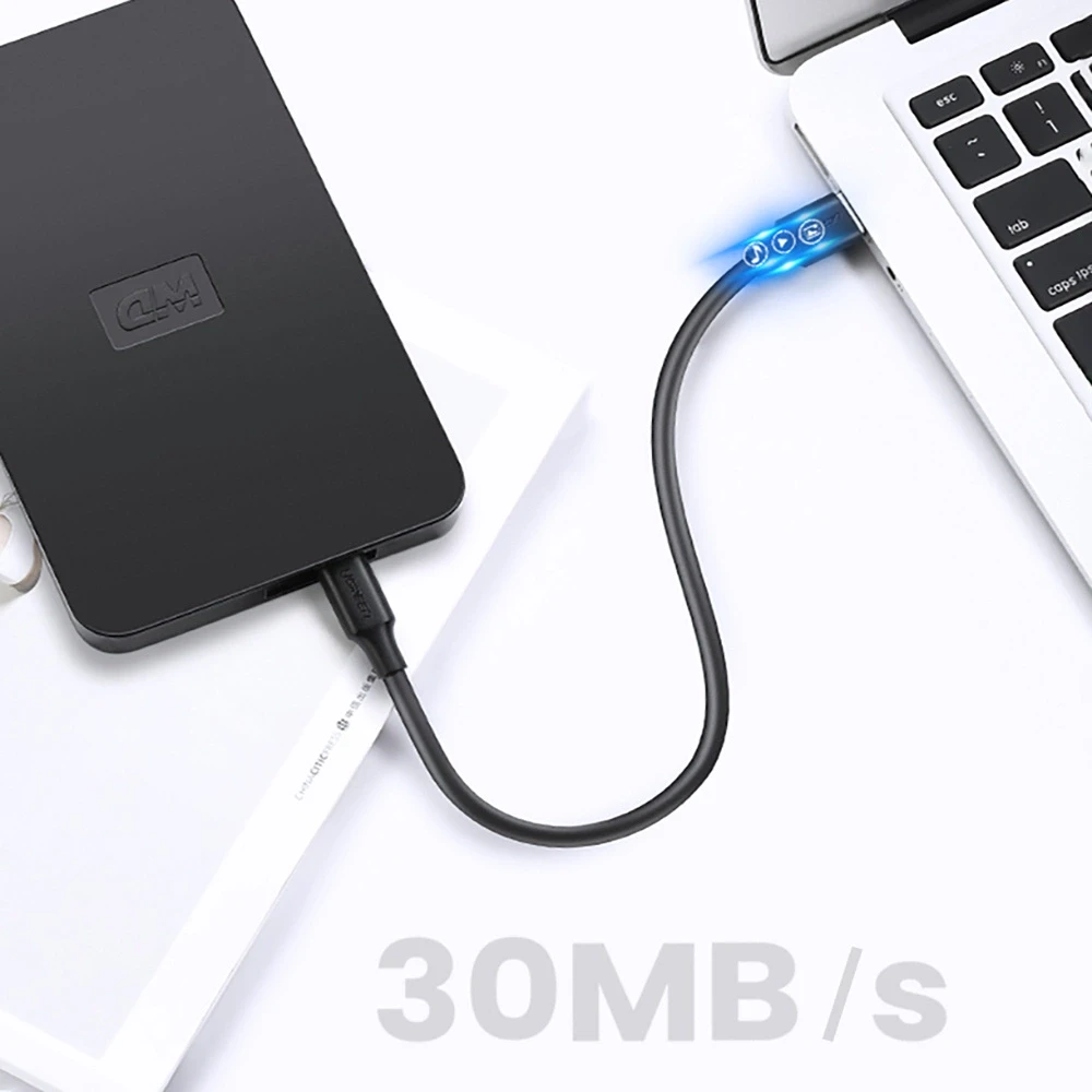 UGREEN US132 USB - Mini USB laidas 0.5m