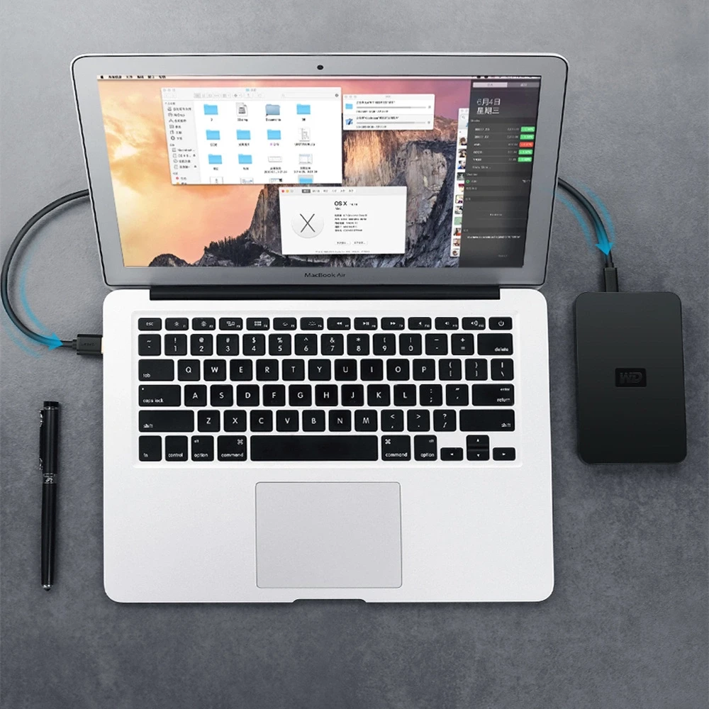 UGREEN US132 USB - Mini USB laidas 0.5m