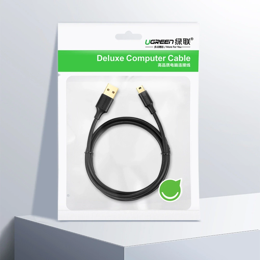 UGREEN US132 USB - Mini USB laidas 0.5m