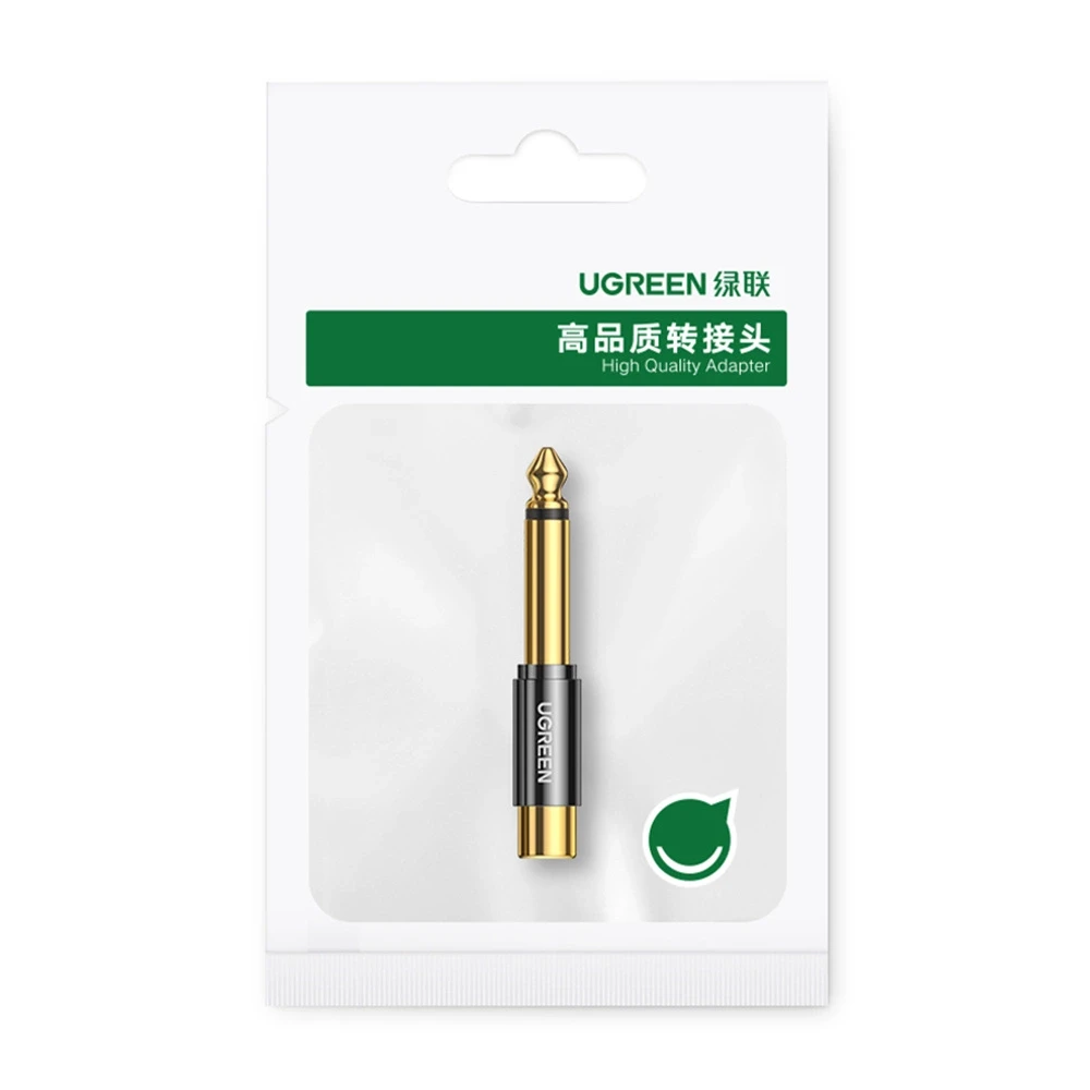 Adapteris 6.35mm kištukas - RCA lizdas AV169 UGREEN