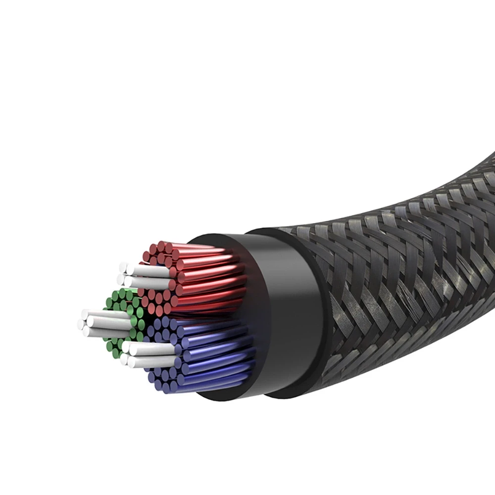 AUX Kabelio prailginimas 3.5mm UGREEN AV118 0.5m - Mėlynas