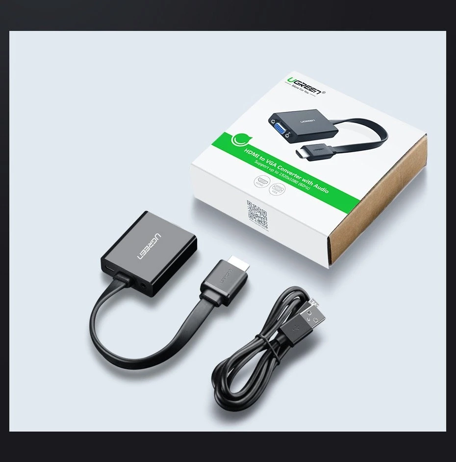 Adapteris HDMI - VGA MM103 UGREEN