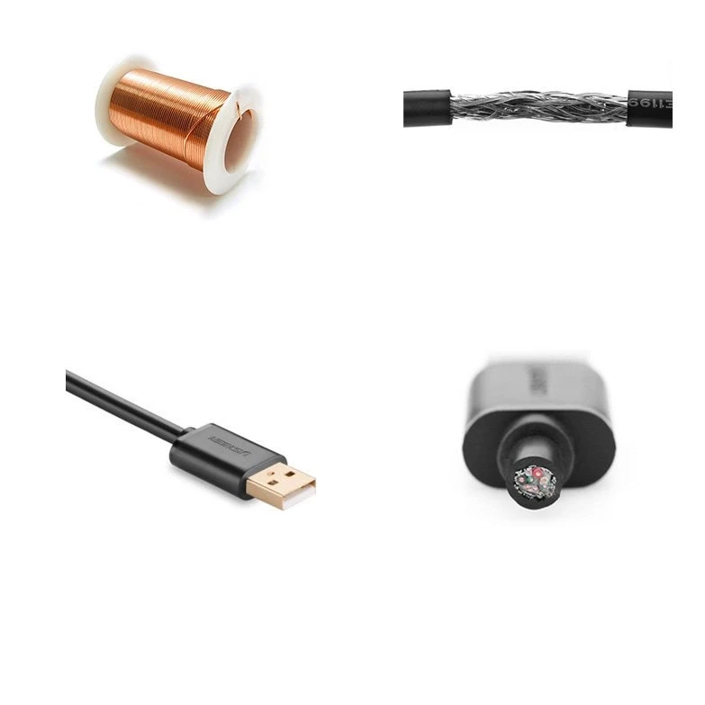 UGREEN US121 USB 2.0 prailginimo laidas Active 5m - Juodas