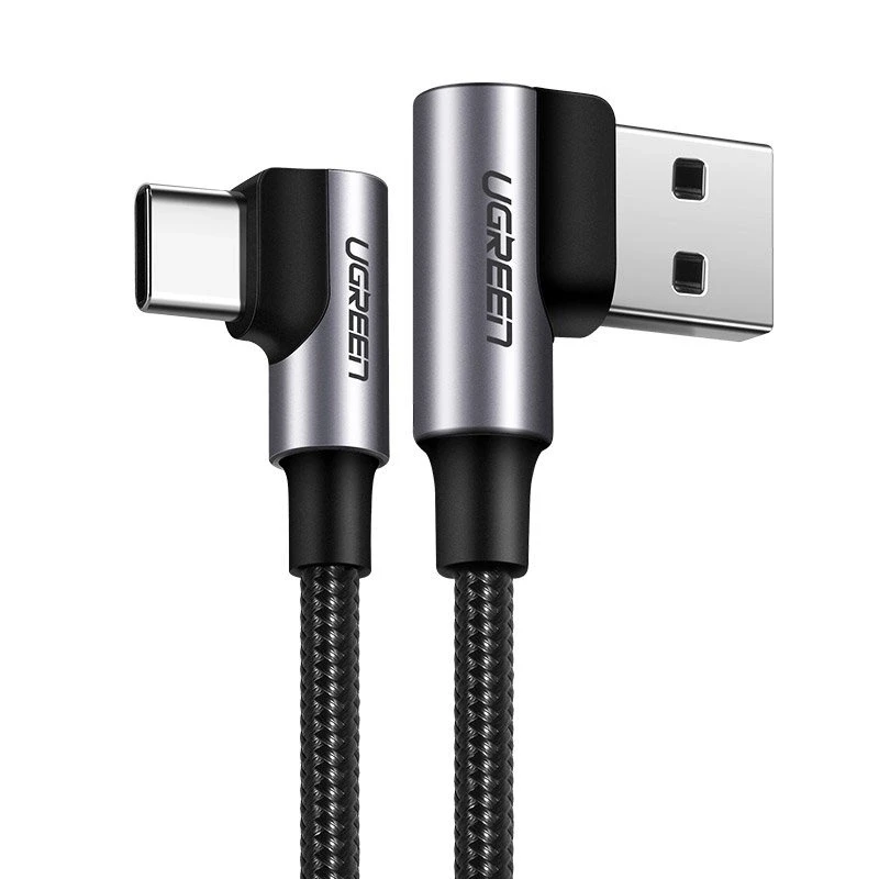 UGREEN US176 kampinis USB - USB-C laidas 3A 2m