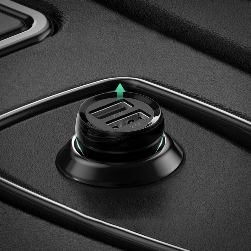 UGREEN automobilinis įkroviklis ED018 2x USB 24W