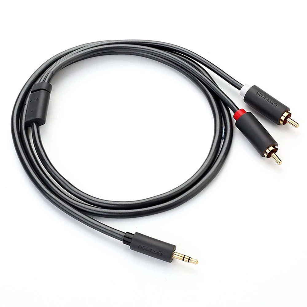 UGREEN AV102 kabelis 2x RCA (Cinch) - 3,5mm 2m