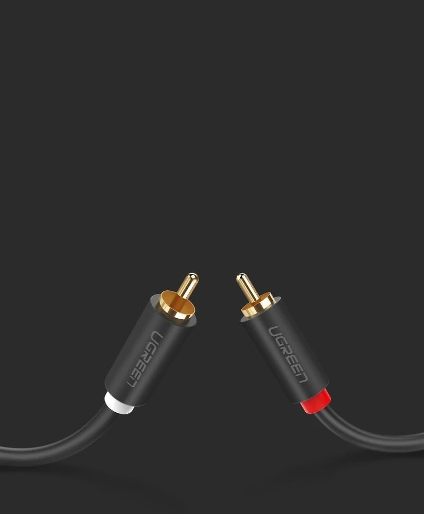 UGREEN 2RCA Cinch - 2RCA Cinch kabelis 5m
