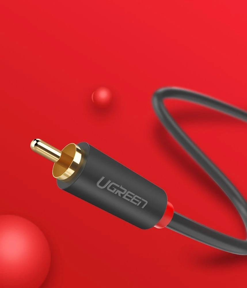 UGREEN 2RCA Cinch - 2RCA Cinch kabelis 5m