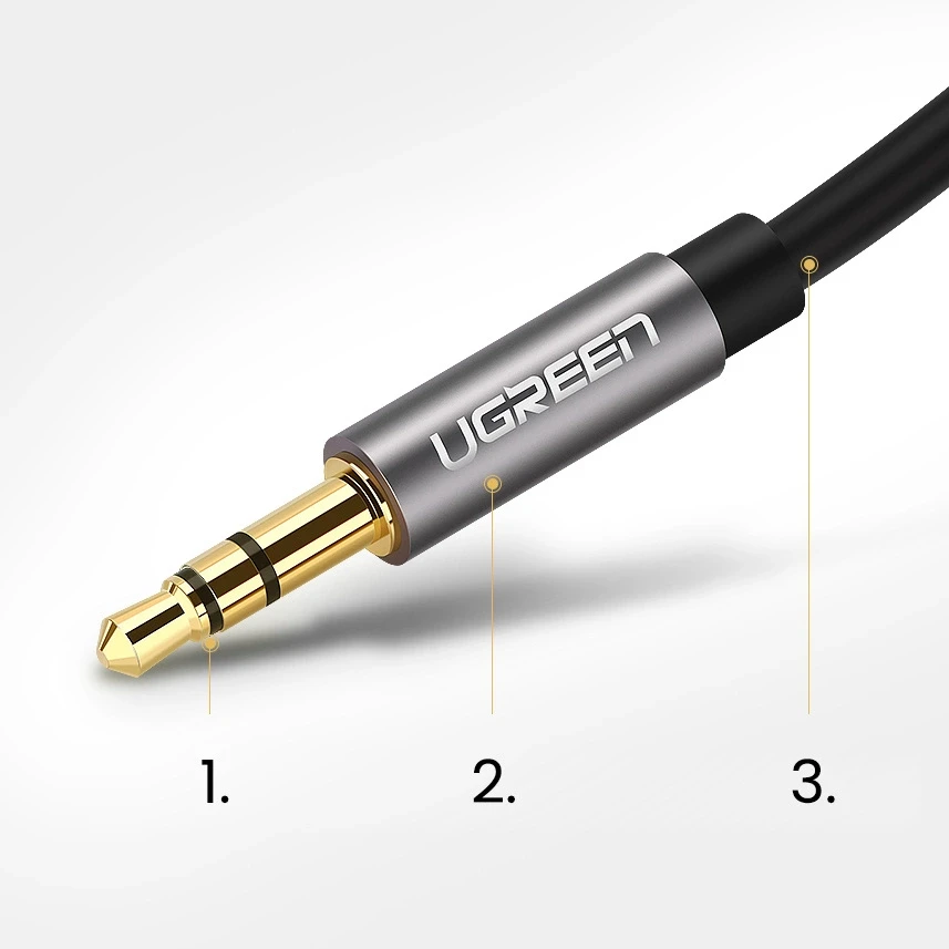 UGREEN 3.5 mm AUX laidas 5m
