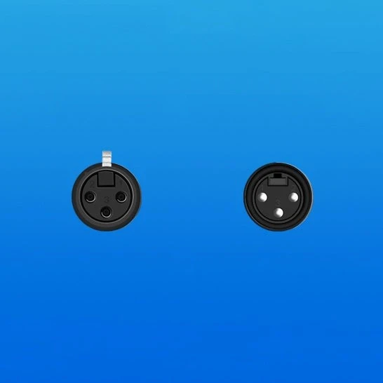 Kabelis XLR lizdas XLR kištukinis kabelis UGREEN AV130 - 5m (juodas)