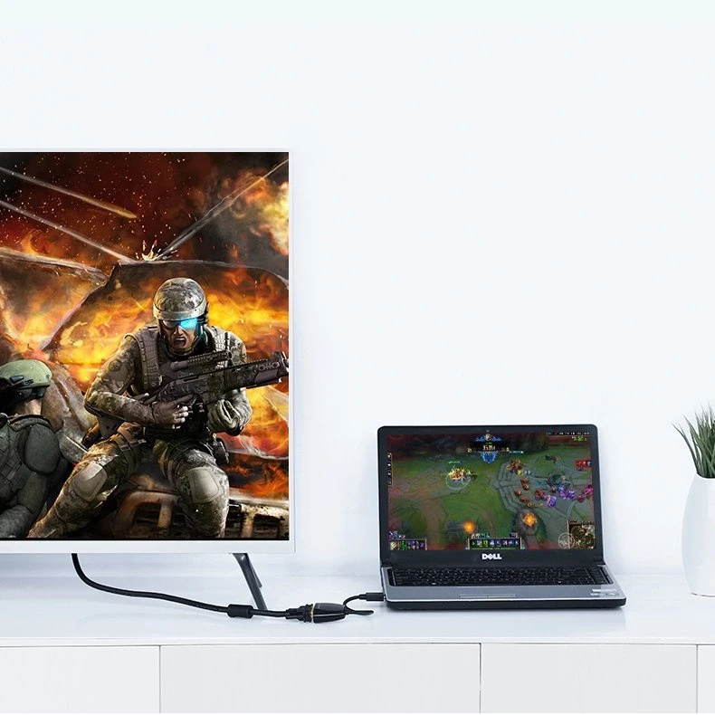 UGREEN MM105 HDMI - VGA Adapteris be garso juodas