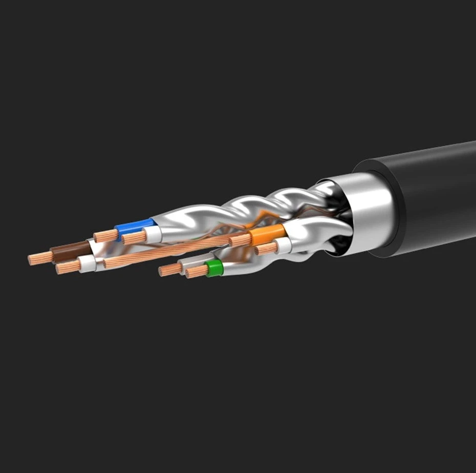 UGREEN NW107 Ethernet RJ45 kabelis netto kabelis Cat.7 STP 2m