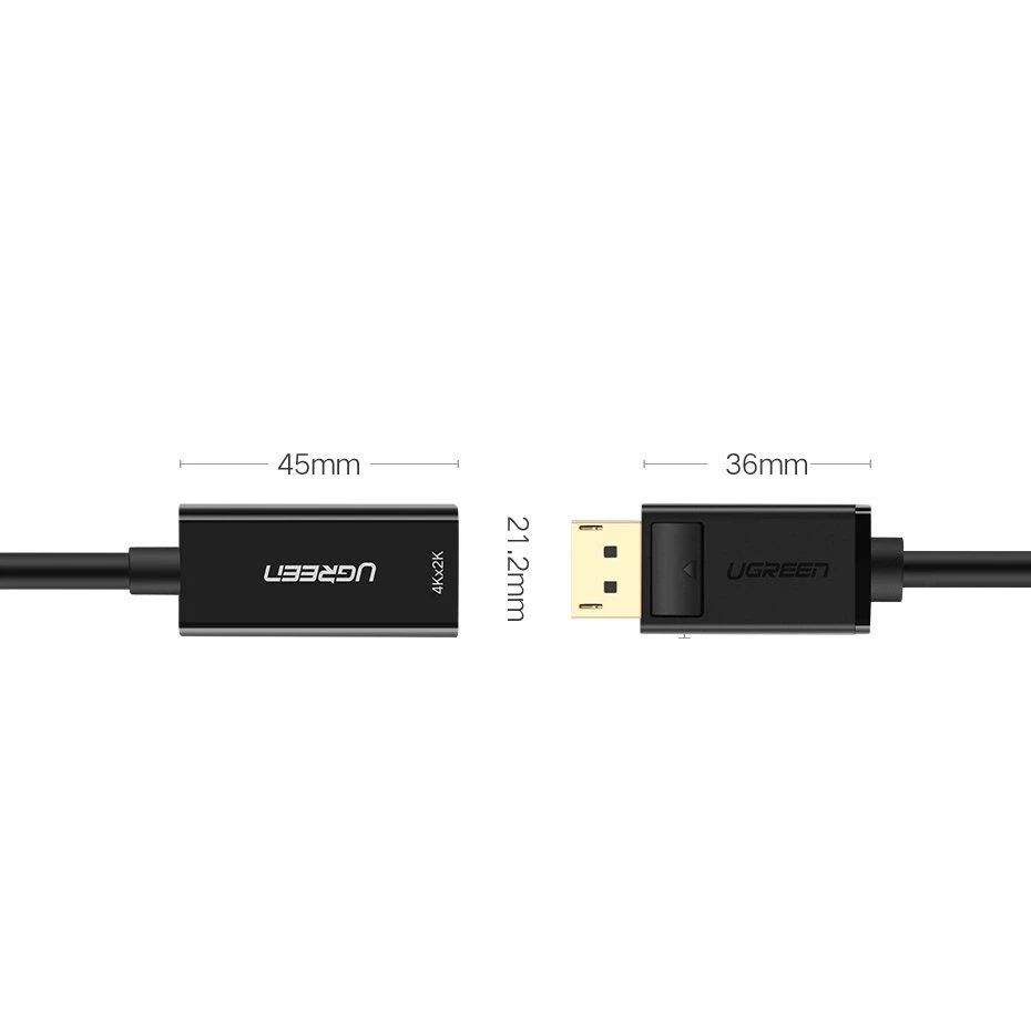 UGREEN MM137 DisplayPort kištukas - HDMI lizdas Adapteris FullHD