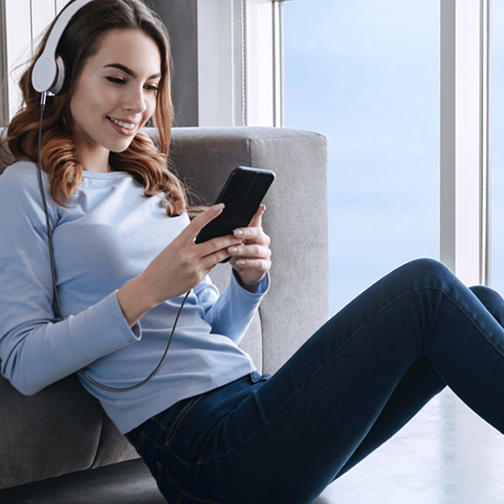 UGREEN lizdas 3.5mm AUX - USB-C kabelis 1m - Pilkas