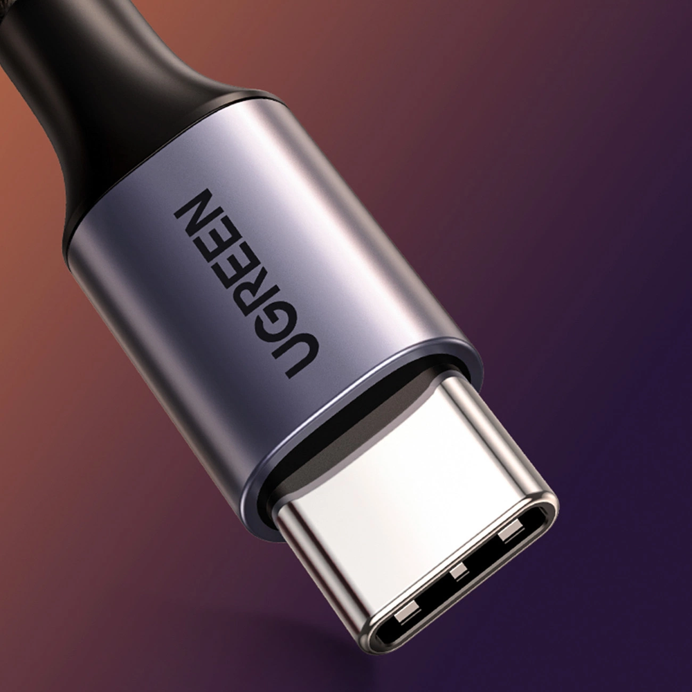 UGREEN lizdas 3.5mm AUX - USB-C kabelis 1m - Pilkas