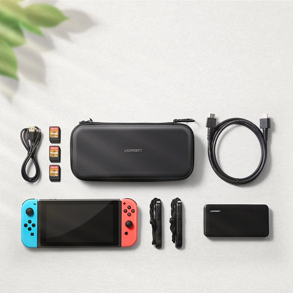 Ugreen Utelefono dėklas žalios spalvos Box for Nintendo Switch and Accessories 26 cm x 12 cm x 4 cm telefono dėklas juodos spalvos (LP174 50974)