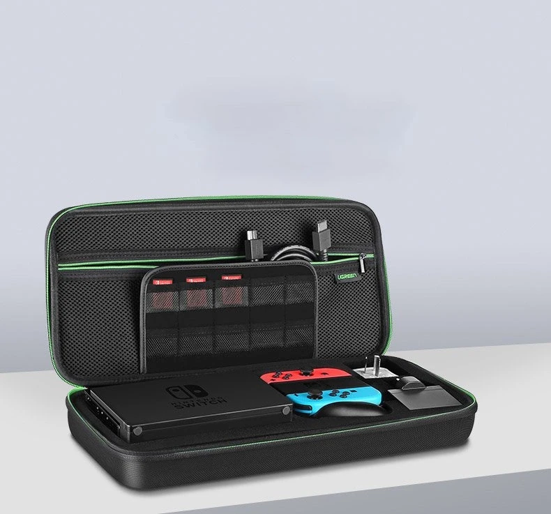 Ugreen Dėžutė Nintendo Switch ir priedams S 26,5 x 10 x 13,5 cm juodos spalvos (50275 LP145)